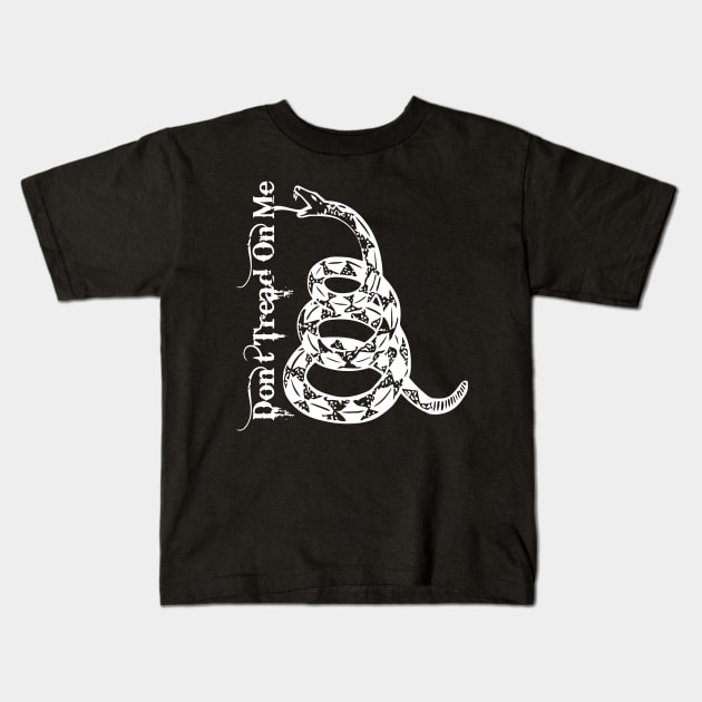 Don't Tread On Me Kids T-Shirt by CuteSyifas93